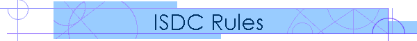 ISDC Rules