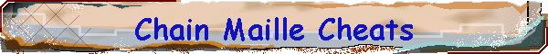 Chain Maille Cheats