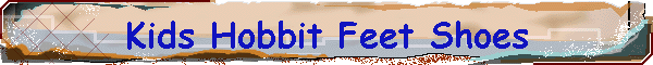 Kids Hobbit Feet Shoes