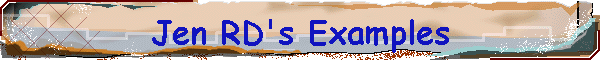 Jen RD's Examples