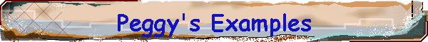Peggy's Examples