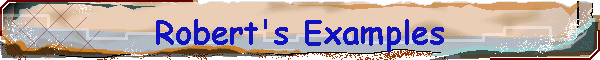 Robert's Examples